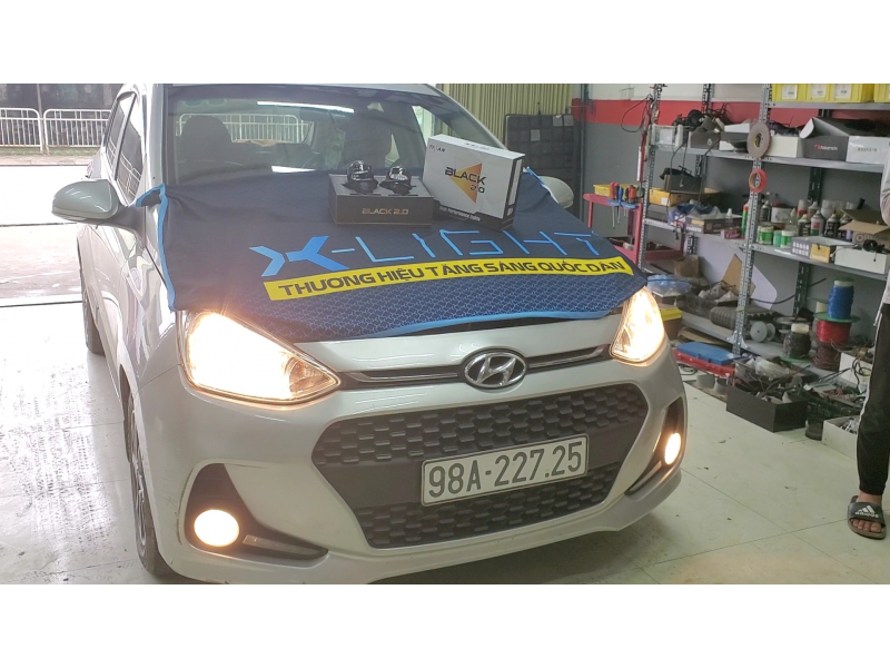 Độ đèn nâng cấp ánh sáng HYUNDAI I10